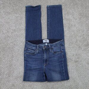 Paige Izzy Jeans Womens 23 Blue Cropped Ankle Stretch Denim w/ 29" inseam